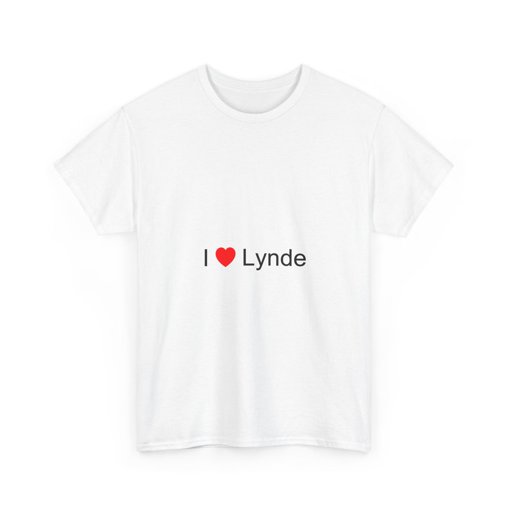 T-shirt I love lynde