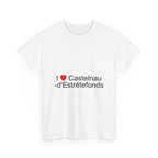 T-shirt I love Castelnau-d'Estrétefonds