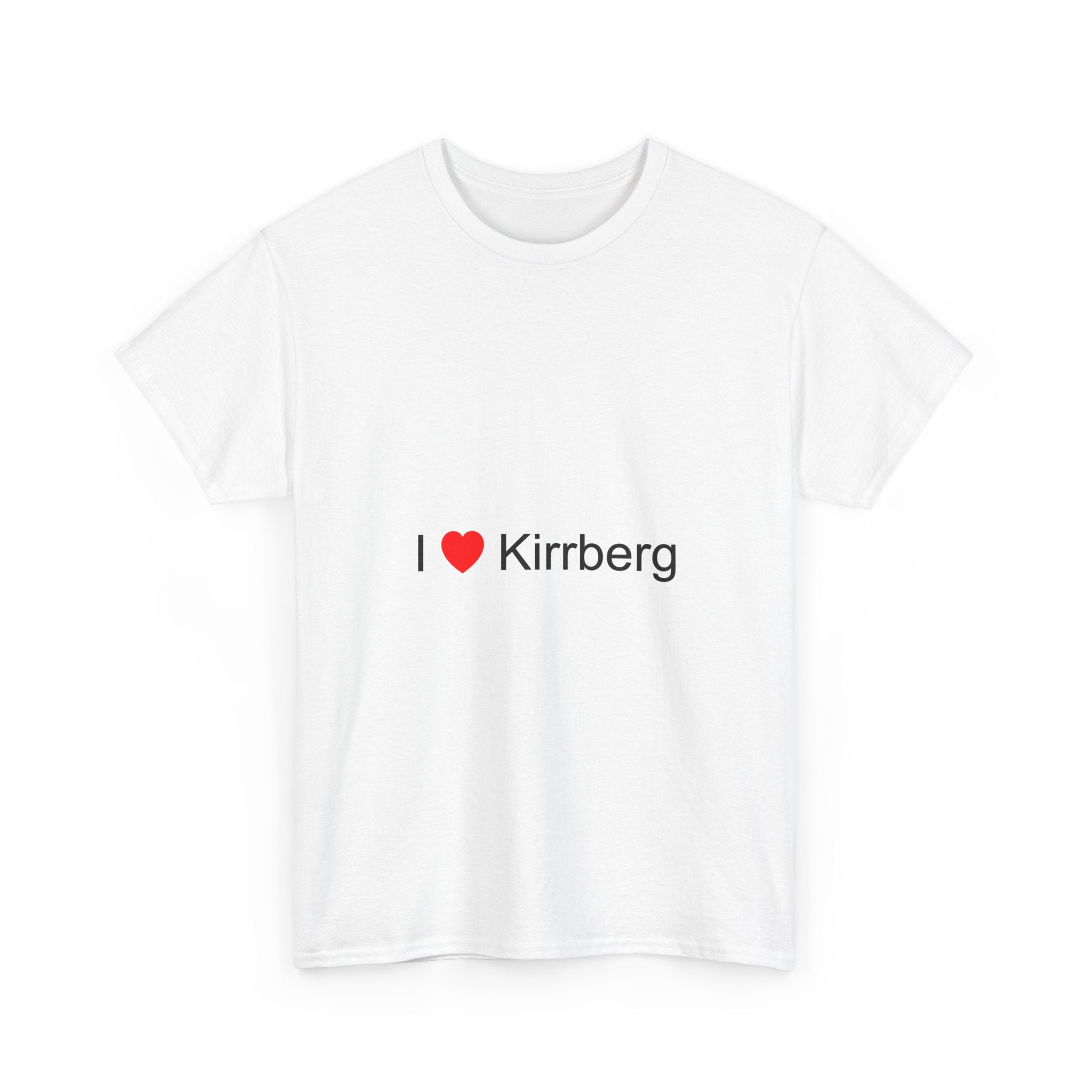 T-shirt I love kirrberg