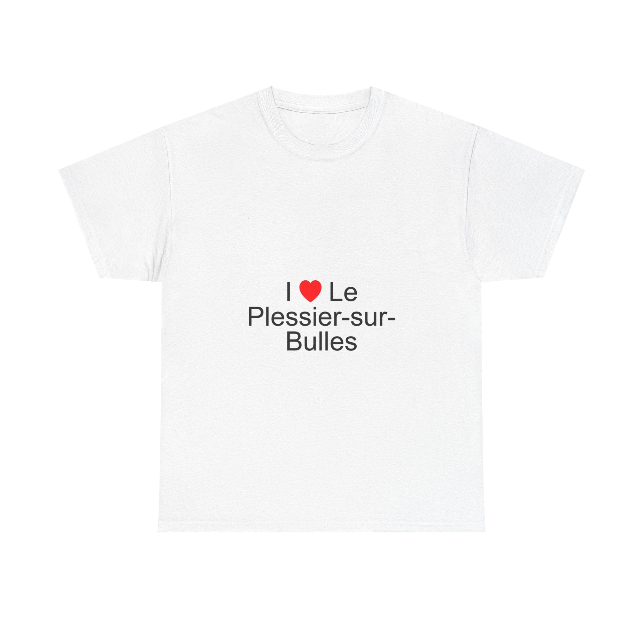 T-shirt I love le plessier-sur-bulles