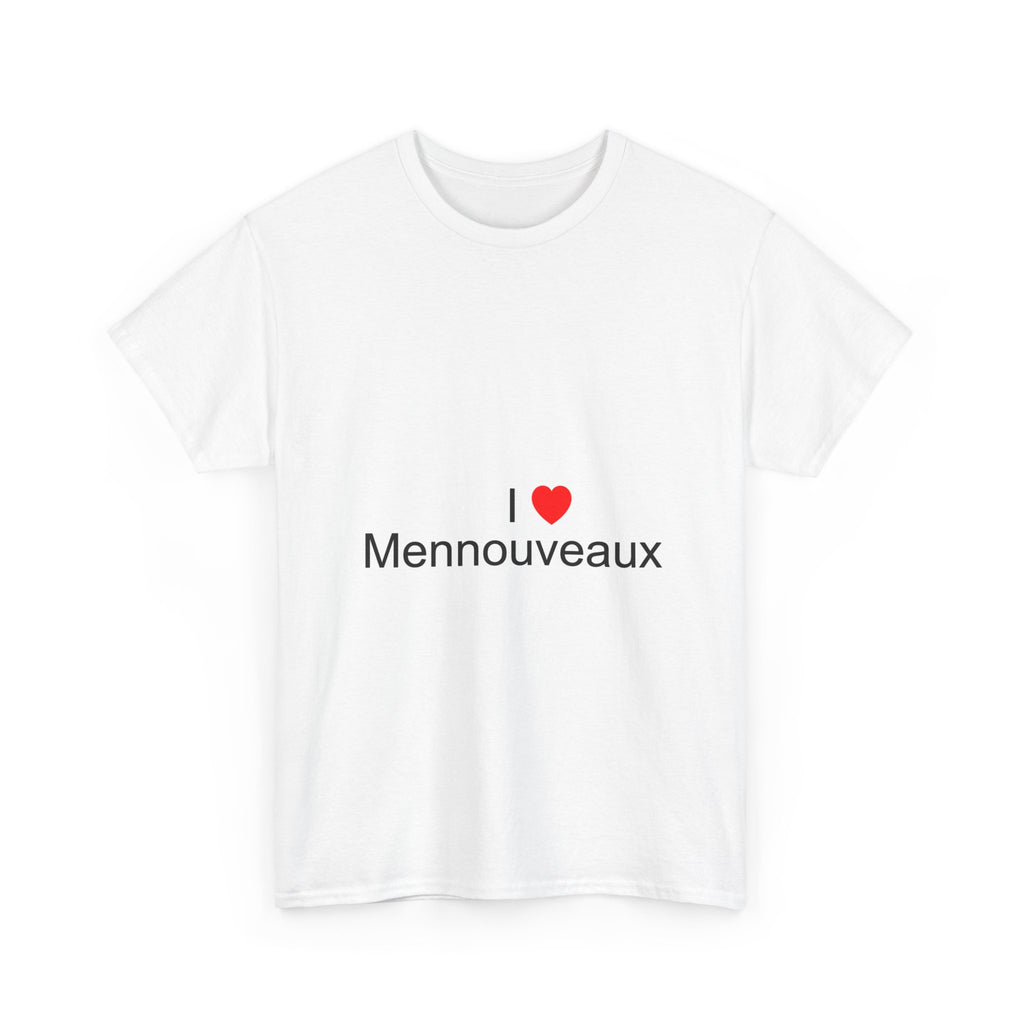 T-shirt I love mennouveaux