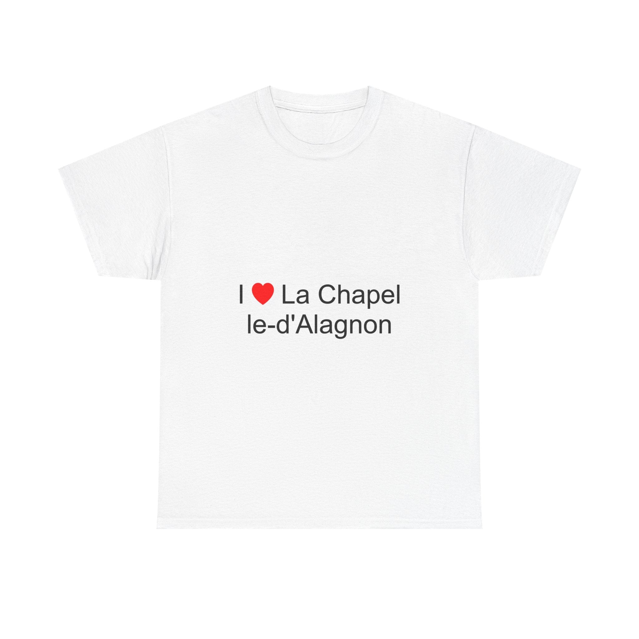 T-shirt I love la chapelle-d'alagnon