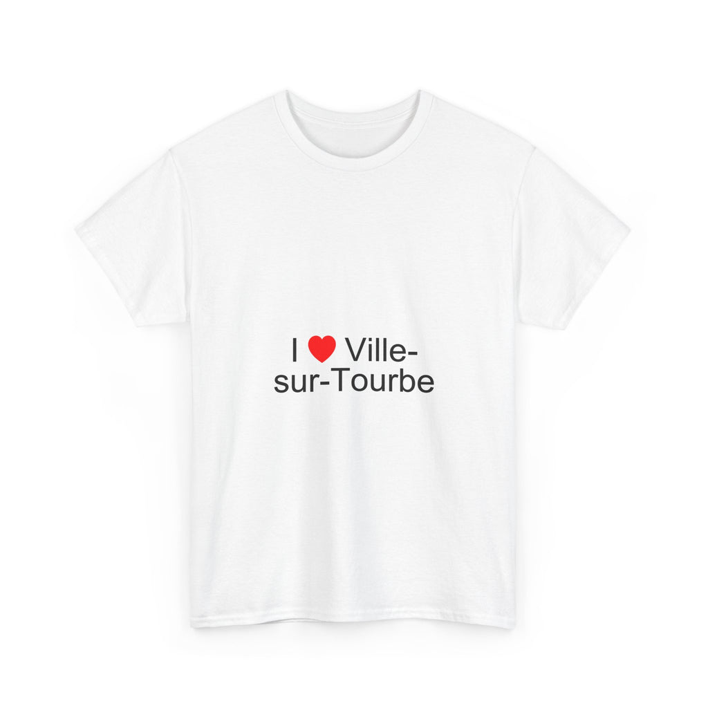 T-shirt I love ville-sur-tourbe