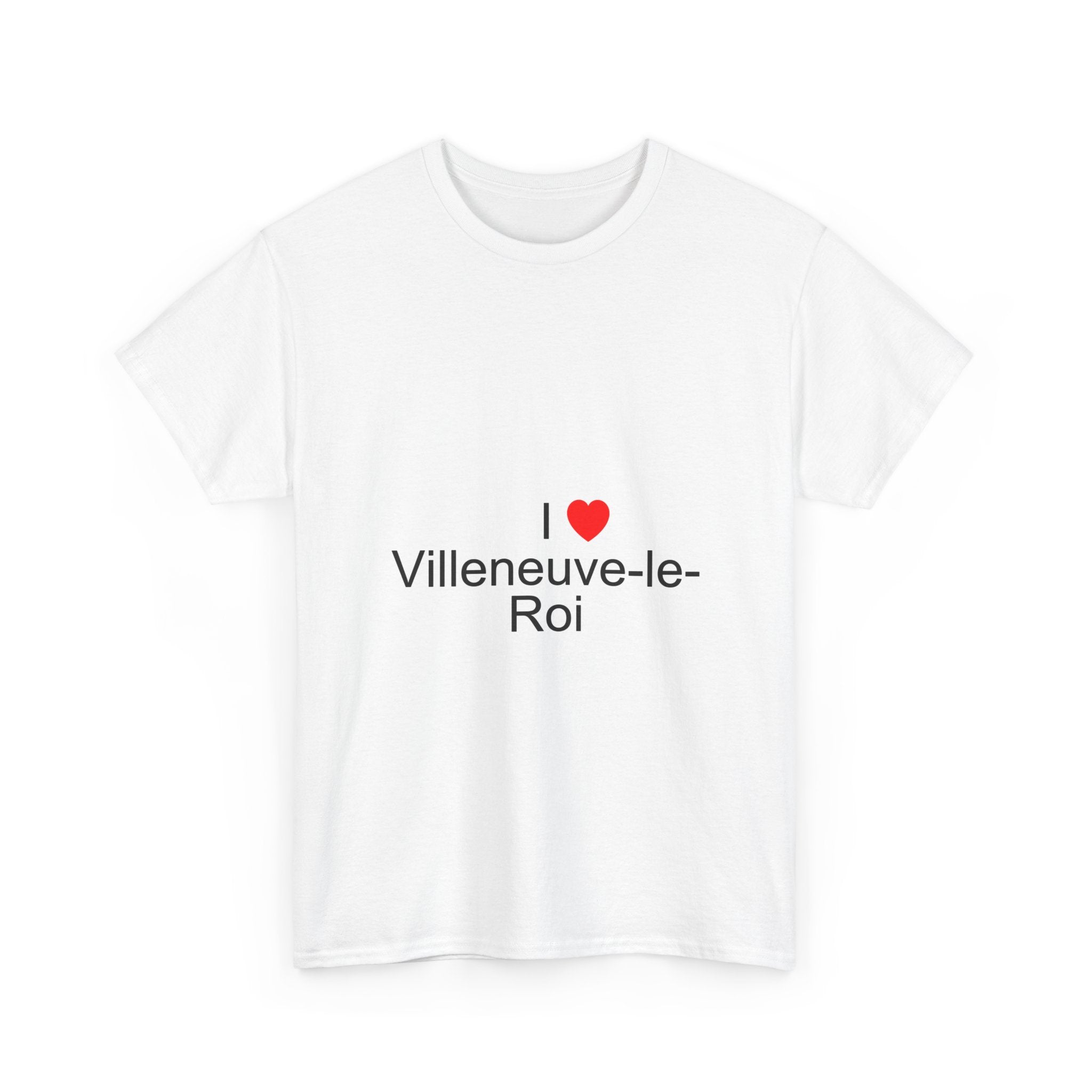 T-shirt I love villeneuve-le-roi