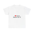 T-shirt I love saint martin de l'if