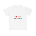 T-shirt I love Saint Martin de l'If