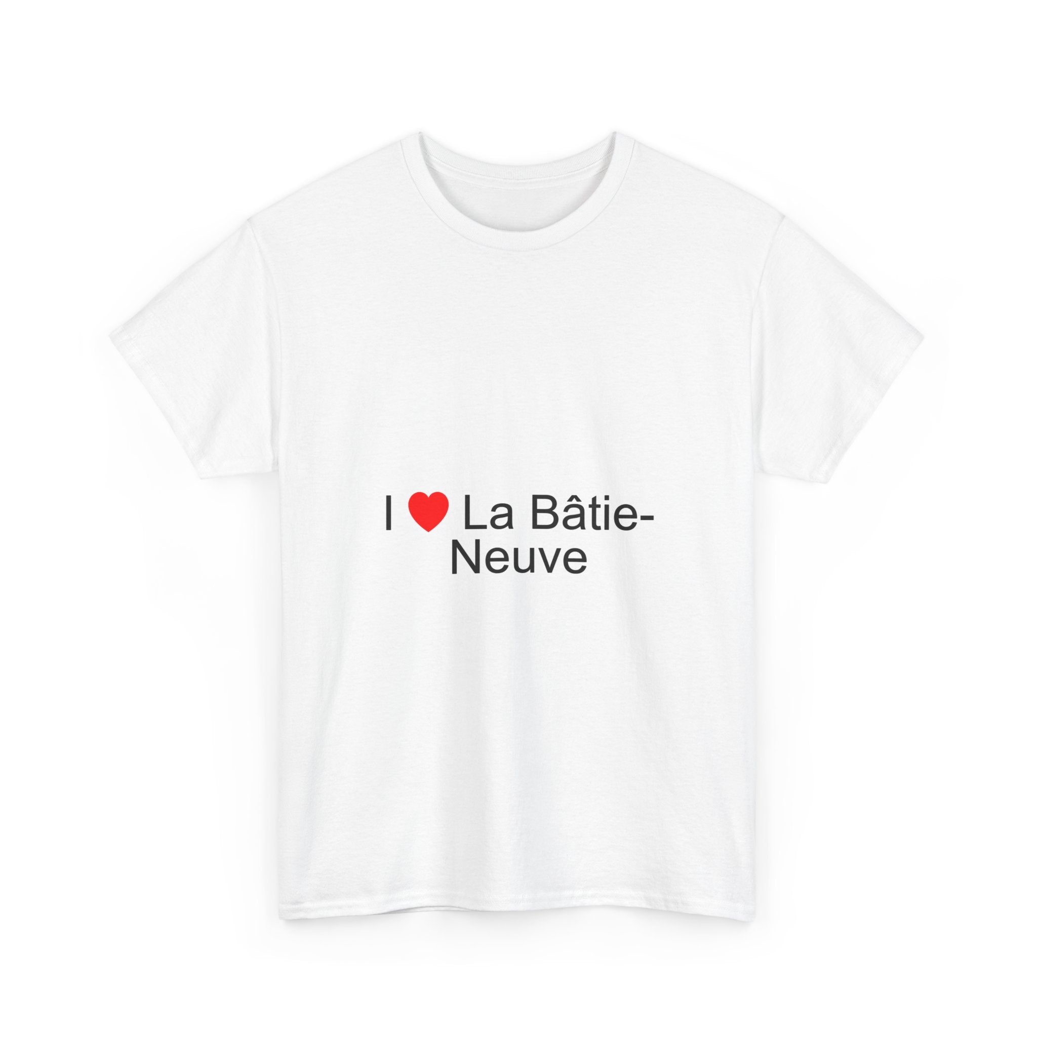 T-shirt I love la bâtie-neuve