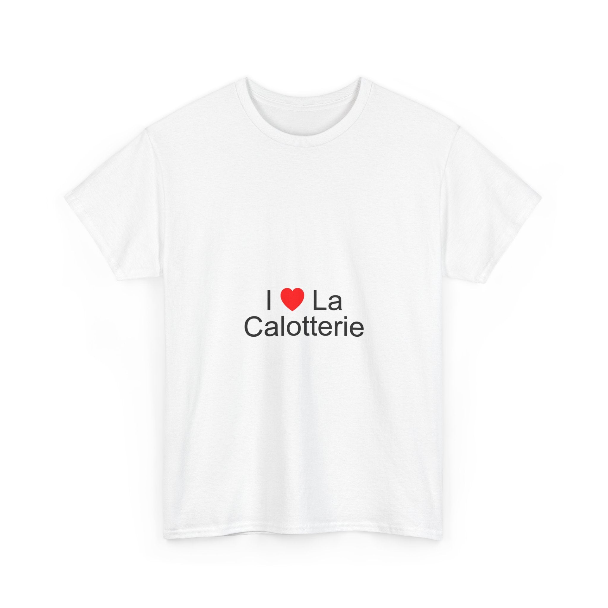 T-shirt I love la calotterie