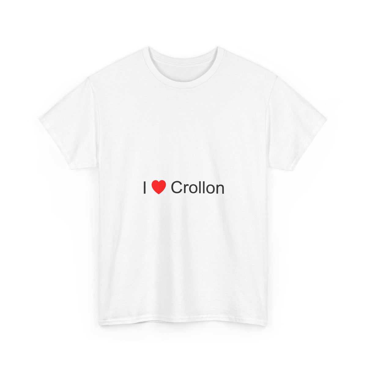 T-shirt I love crollon