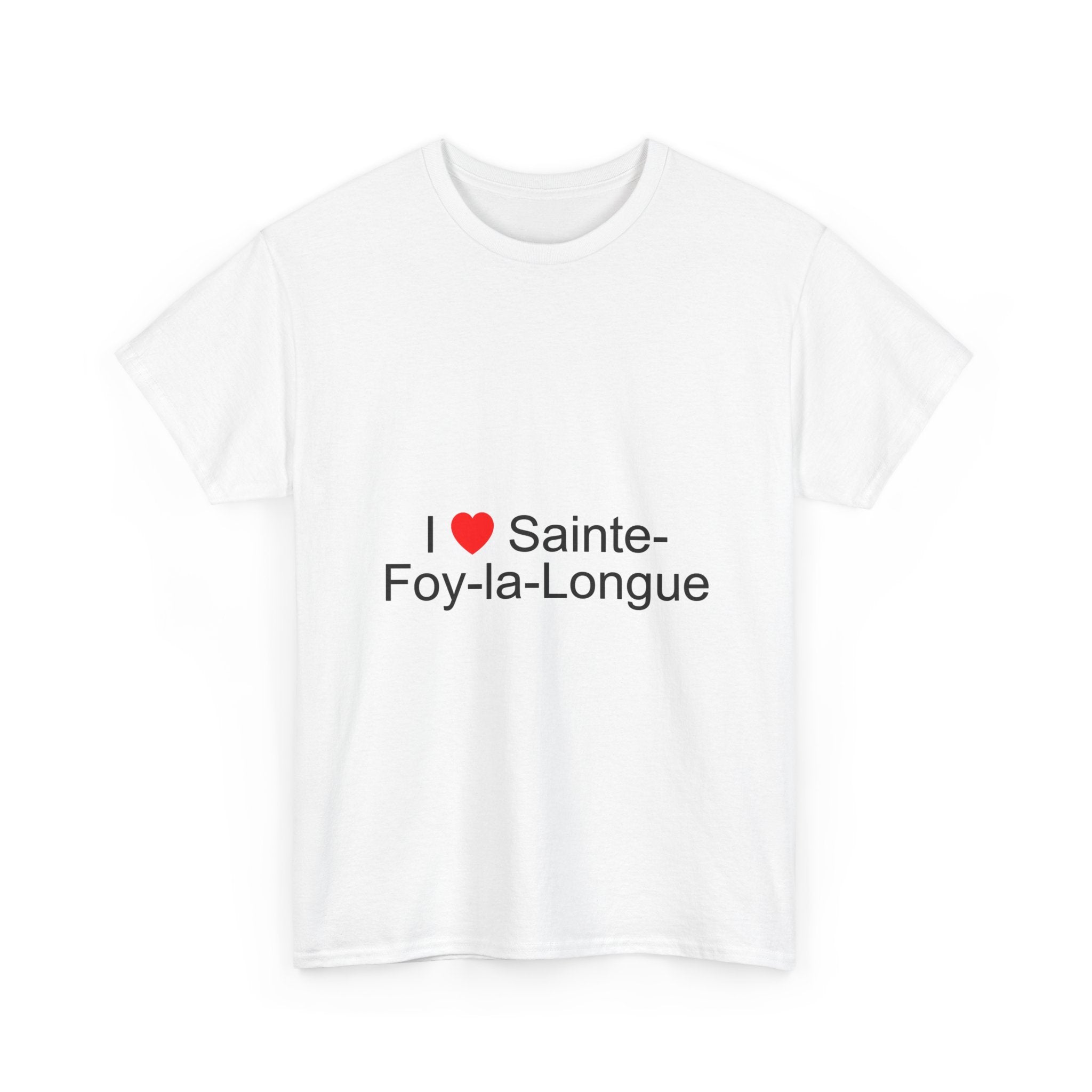 T-shirt I love sainte-foy-la-longue
