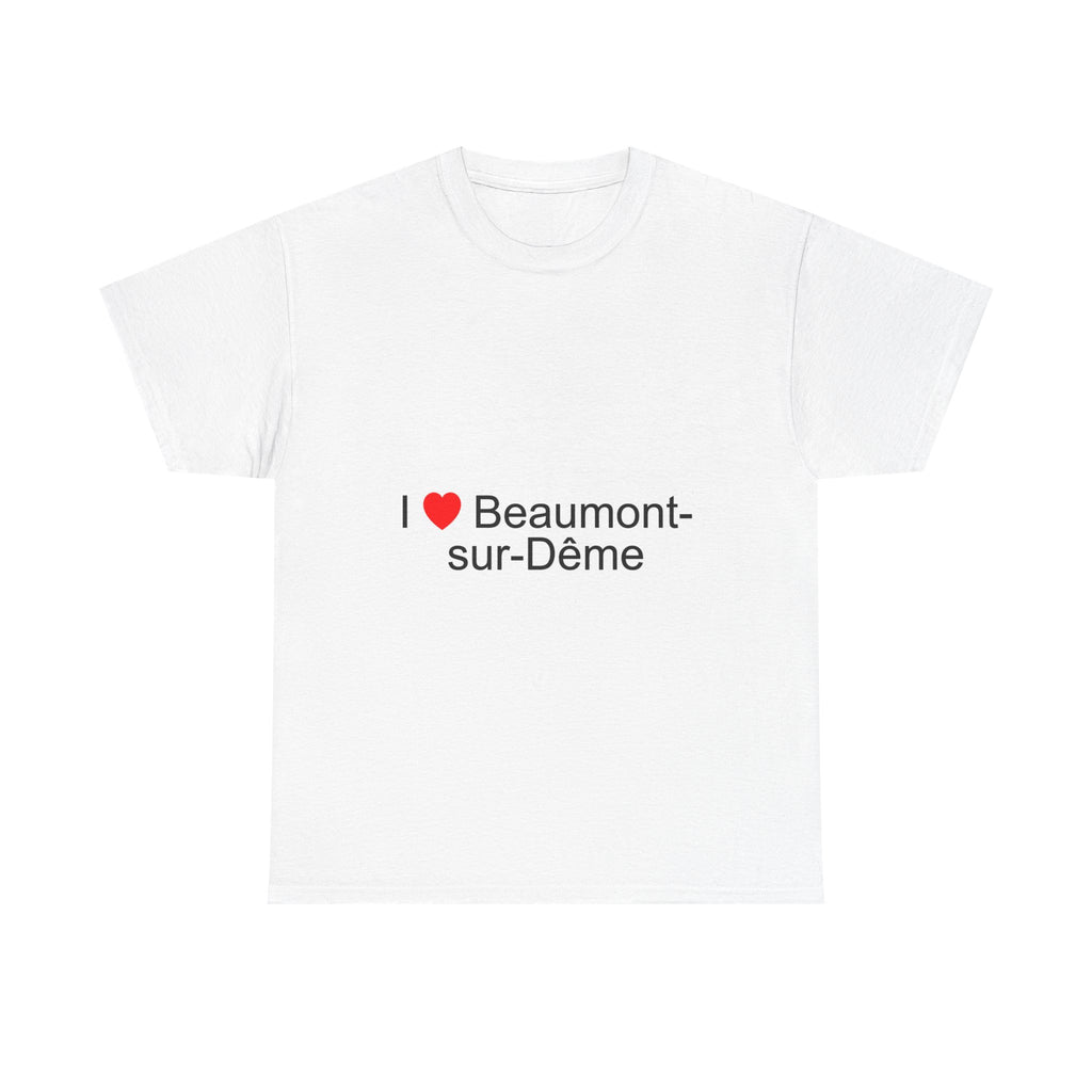 T-shirt I love beaumont-sur-dême