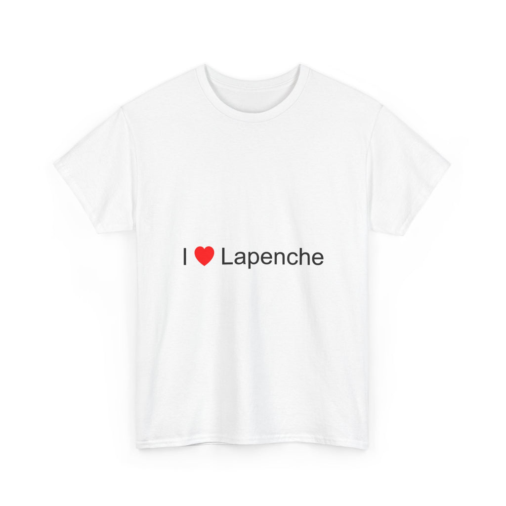 T-shirt I love lapenche