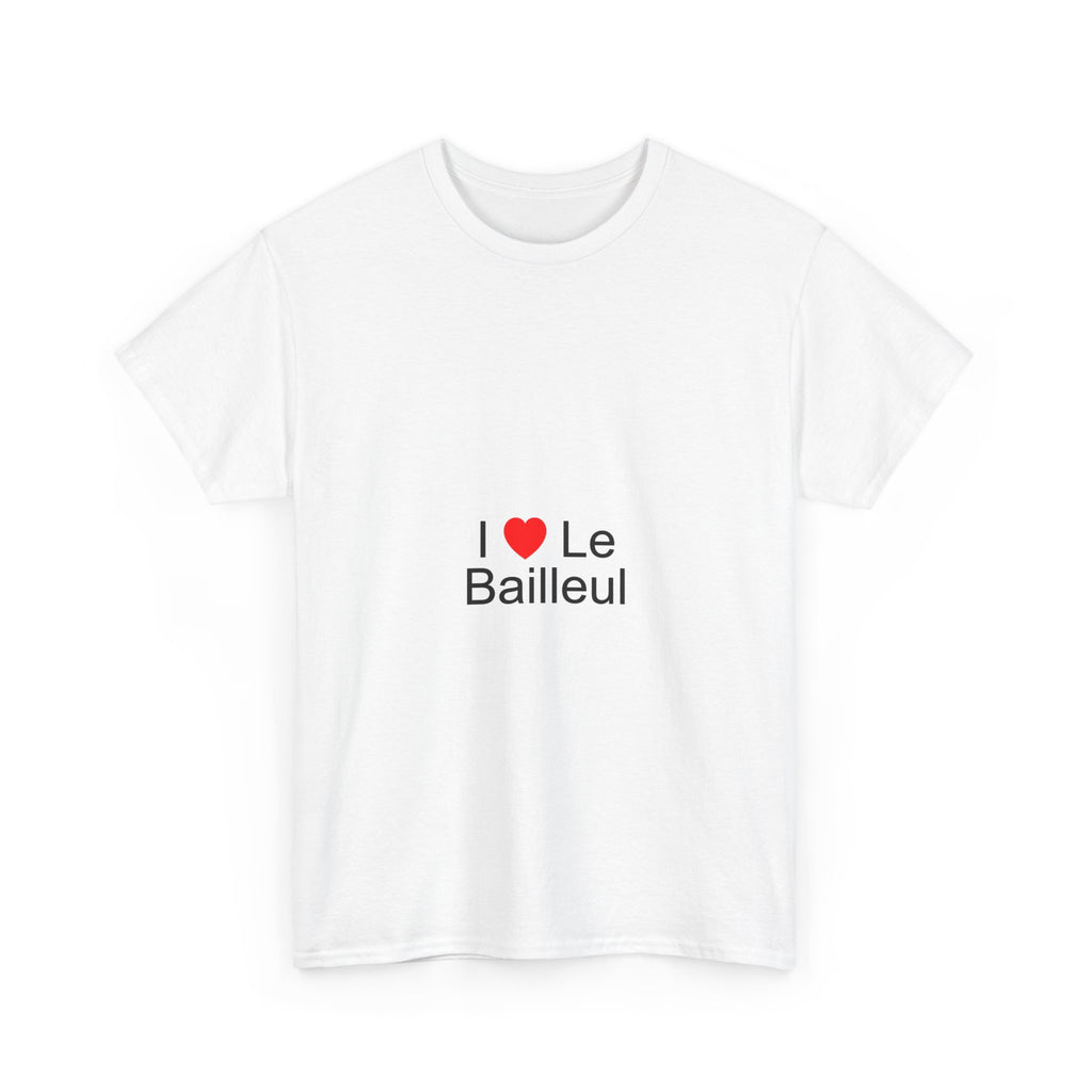T-shirt I love le bailleul