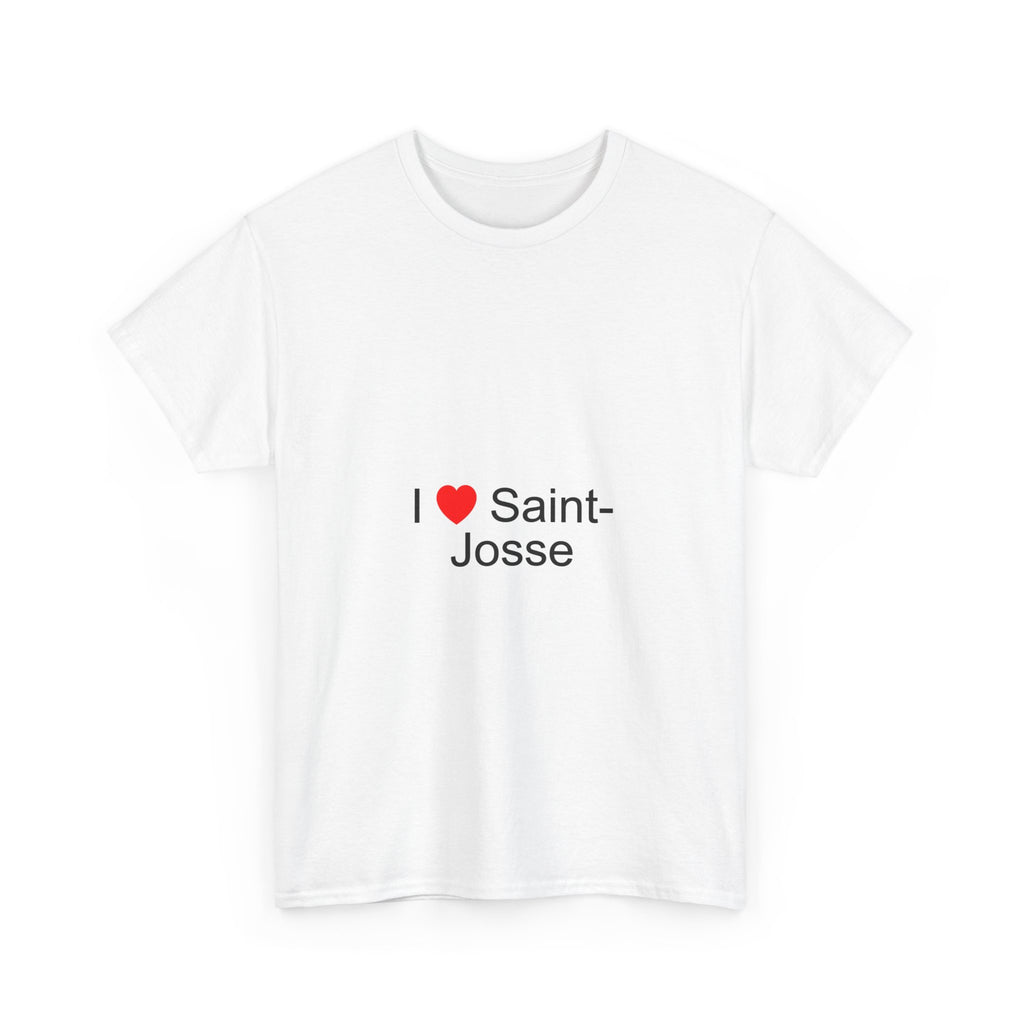 T-shirt I love saint-josse