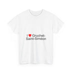 T-shirt I love Gruchet-Saint-Siméon