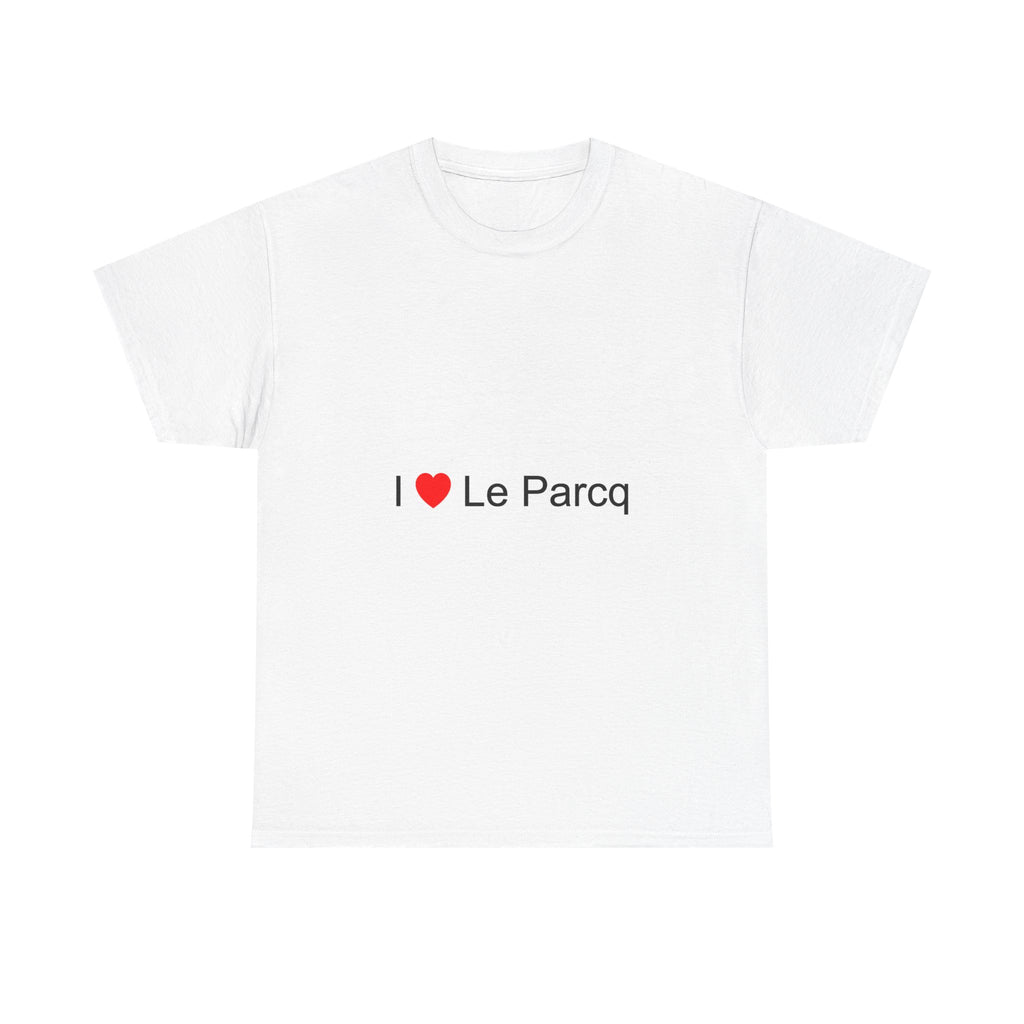 T-shirt I love le parcq