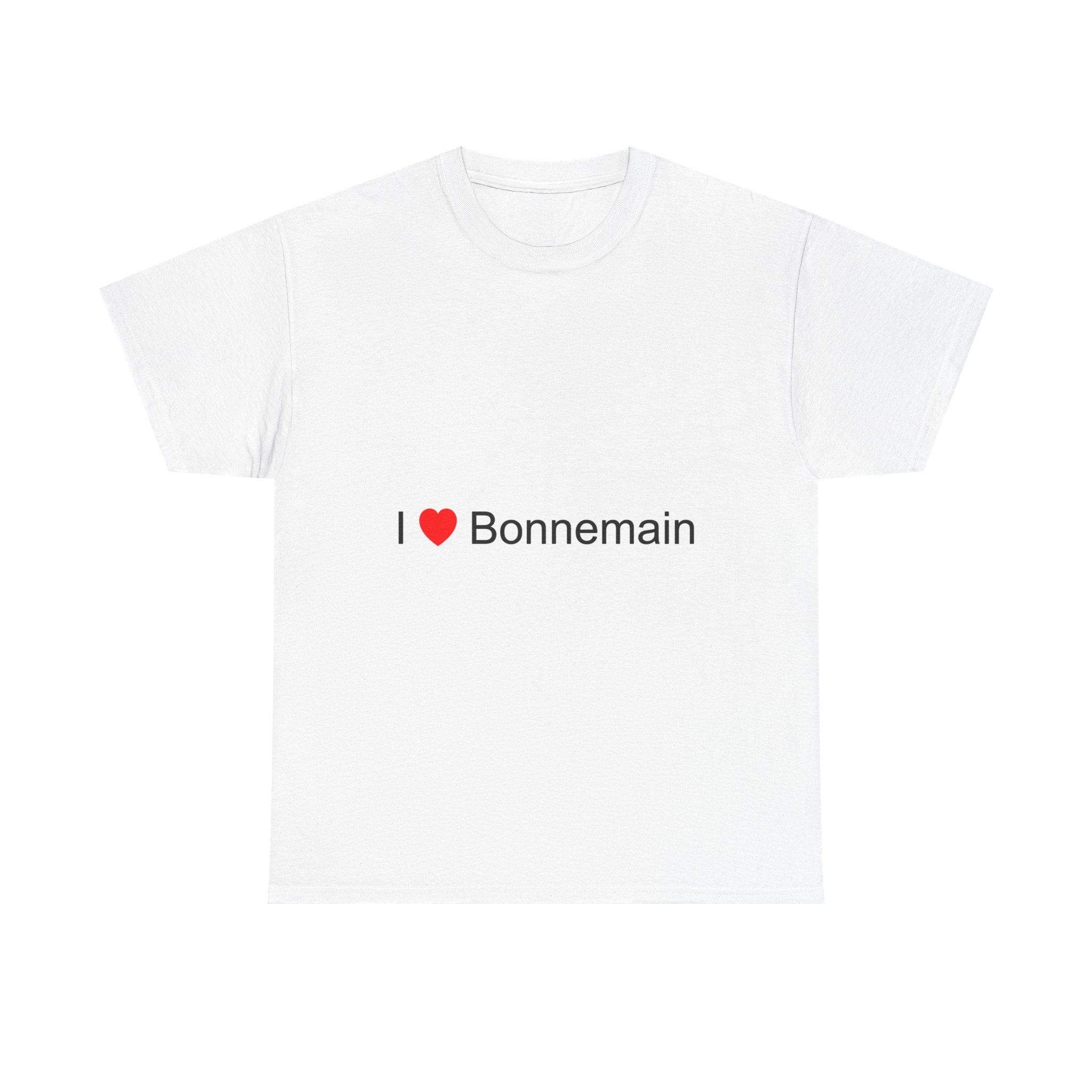 T-shirt I love bonnemain