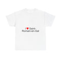 T-shirt I love saint-romain-en-gal