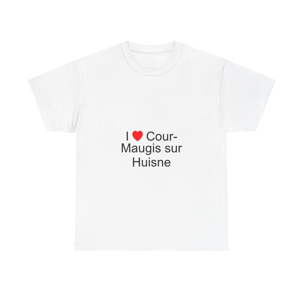 T-shirt I love cour-maugis sur huisne