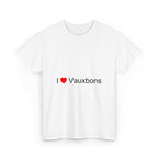 T-shirt I love Vauxbons