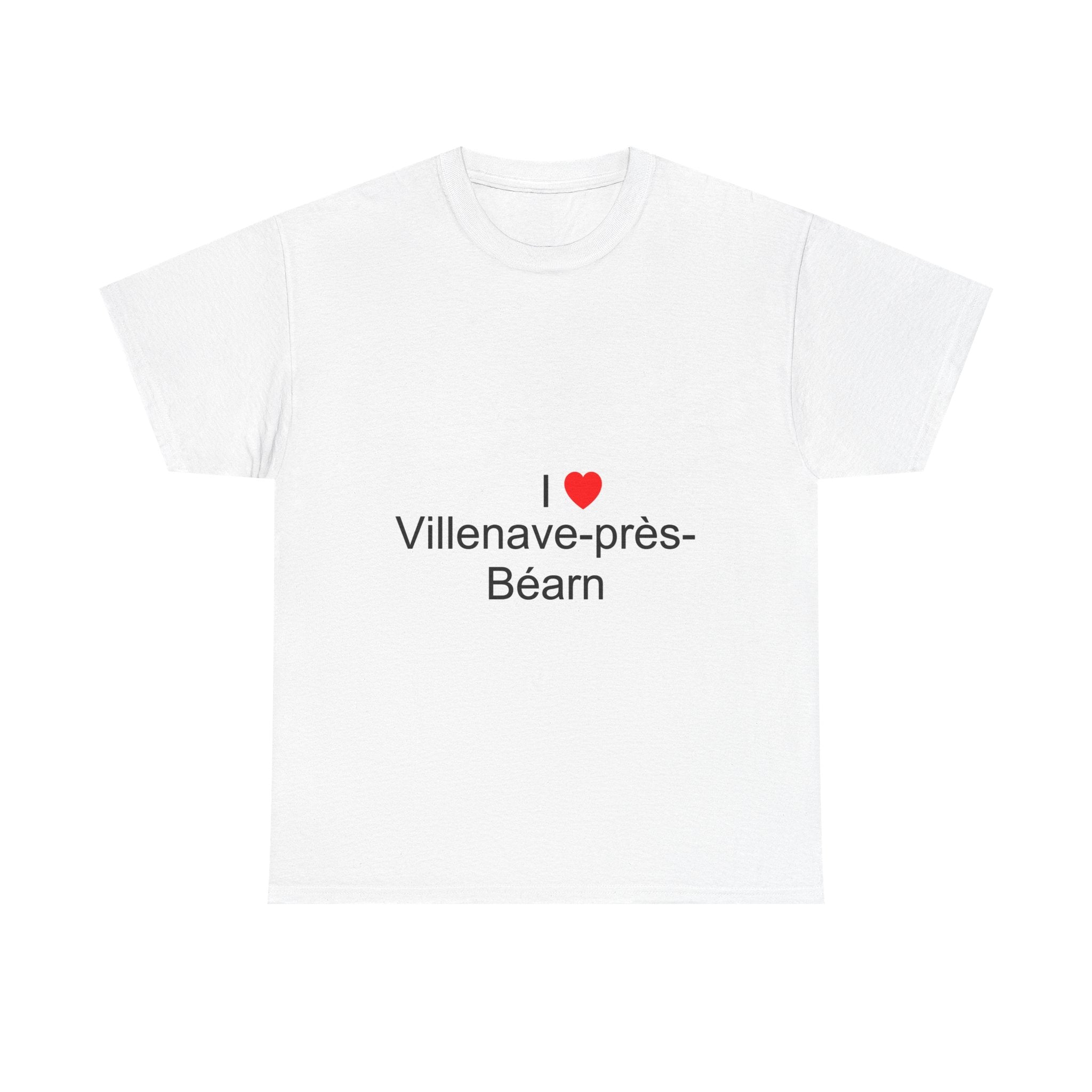 T-shirt I love villenave-près-béarn
