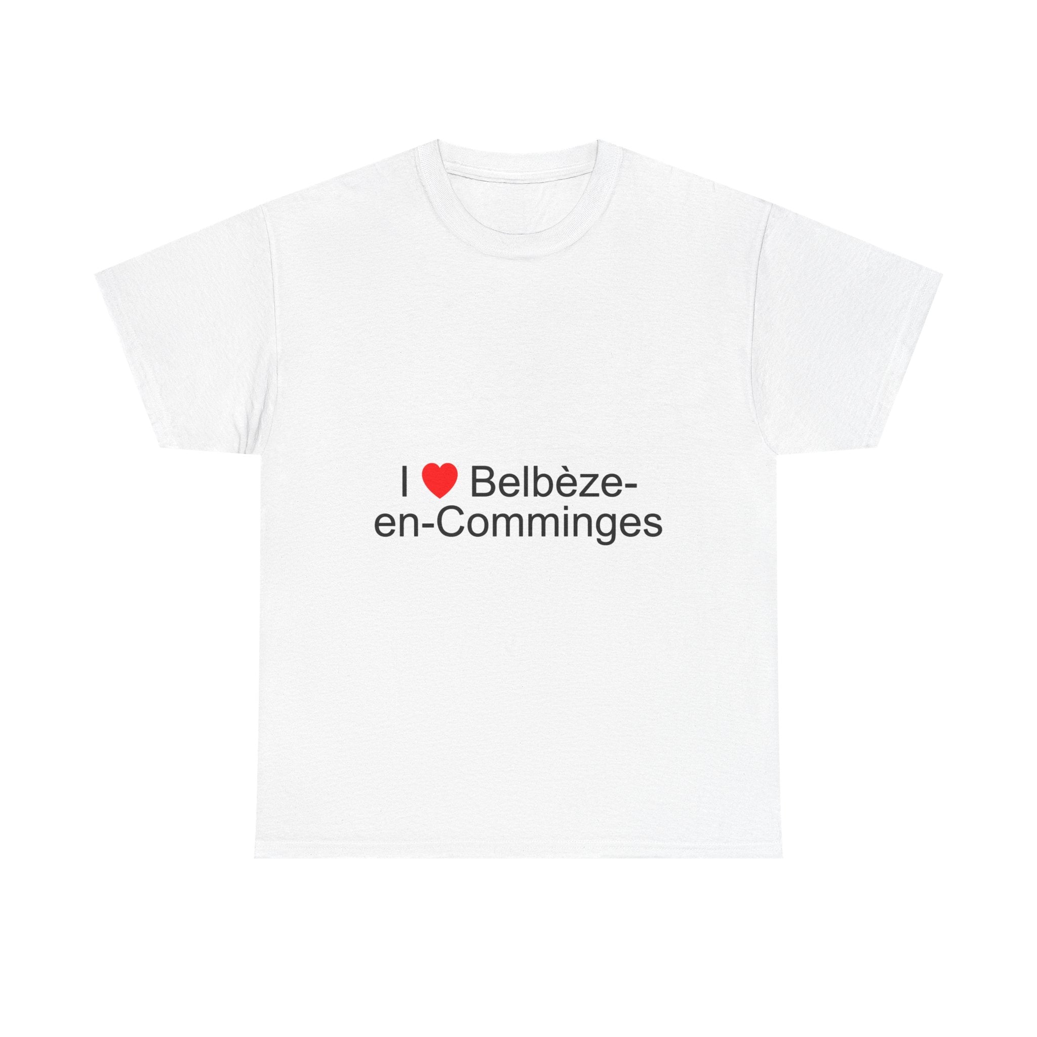 T-shirt I love belbèze-en-comminges