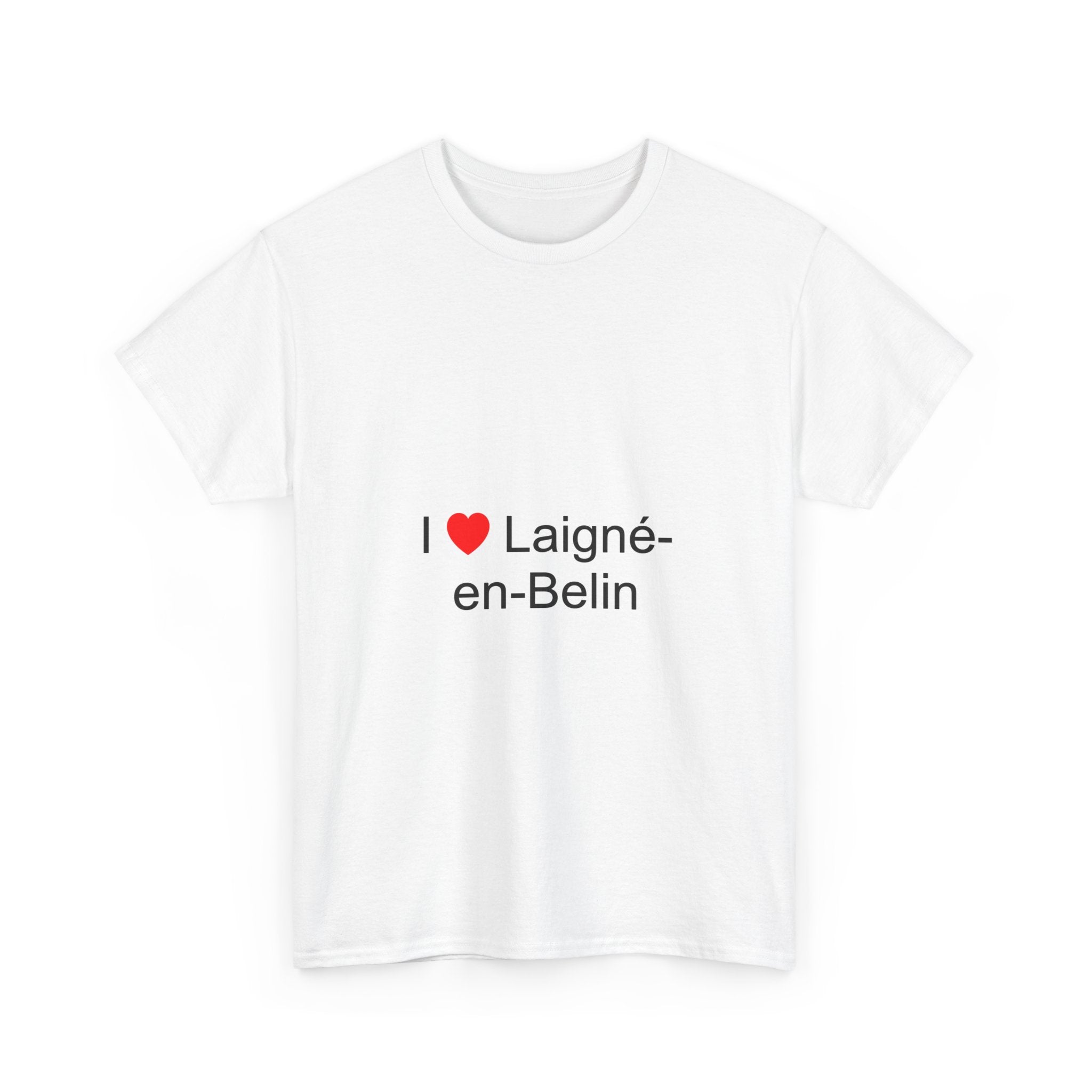 T-shirt I love laigné-en-belin