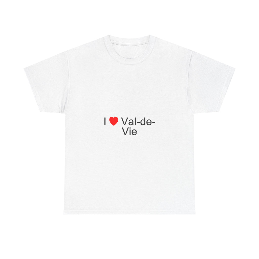 T-shirt I love val-de-vie