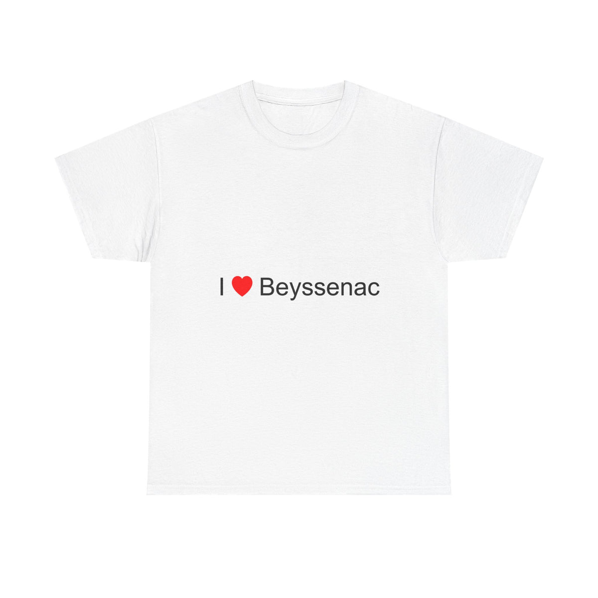 T-shirt I love beyssenac