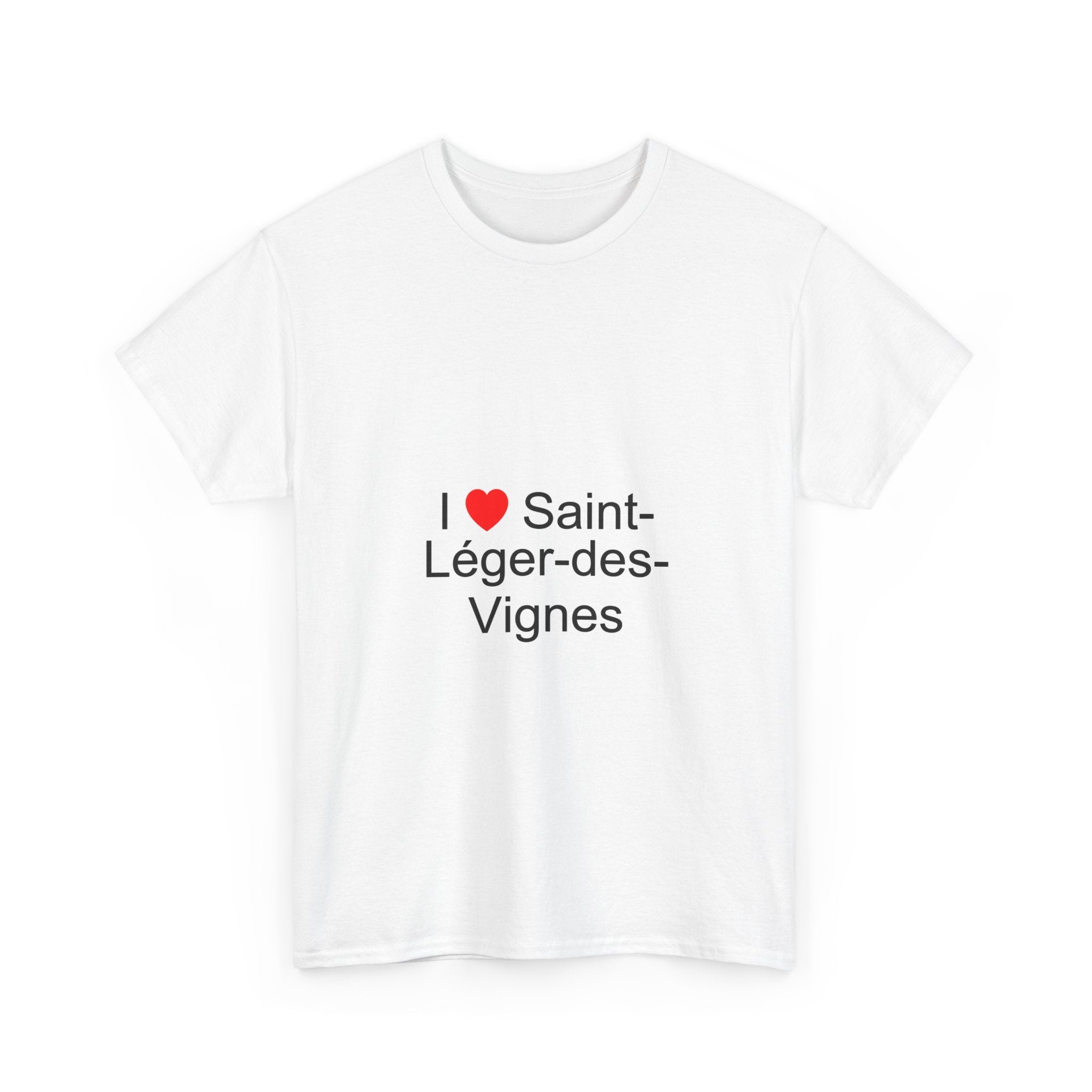 T-shirt I love saint-léger-des-vignes