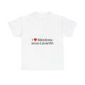 T-shirt I love mézières-sous-lavardin
