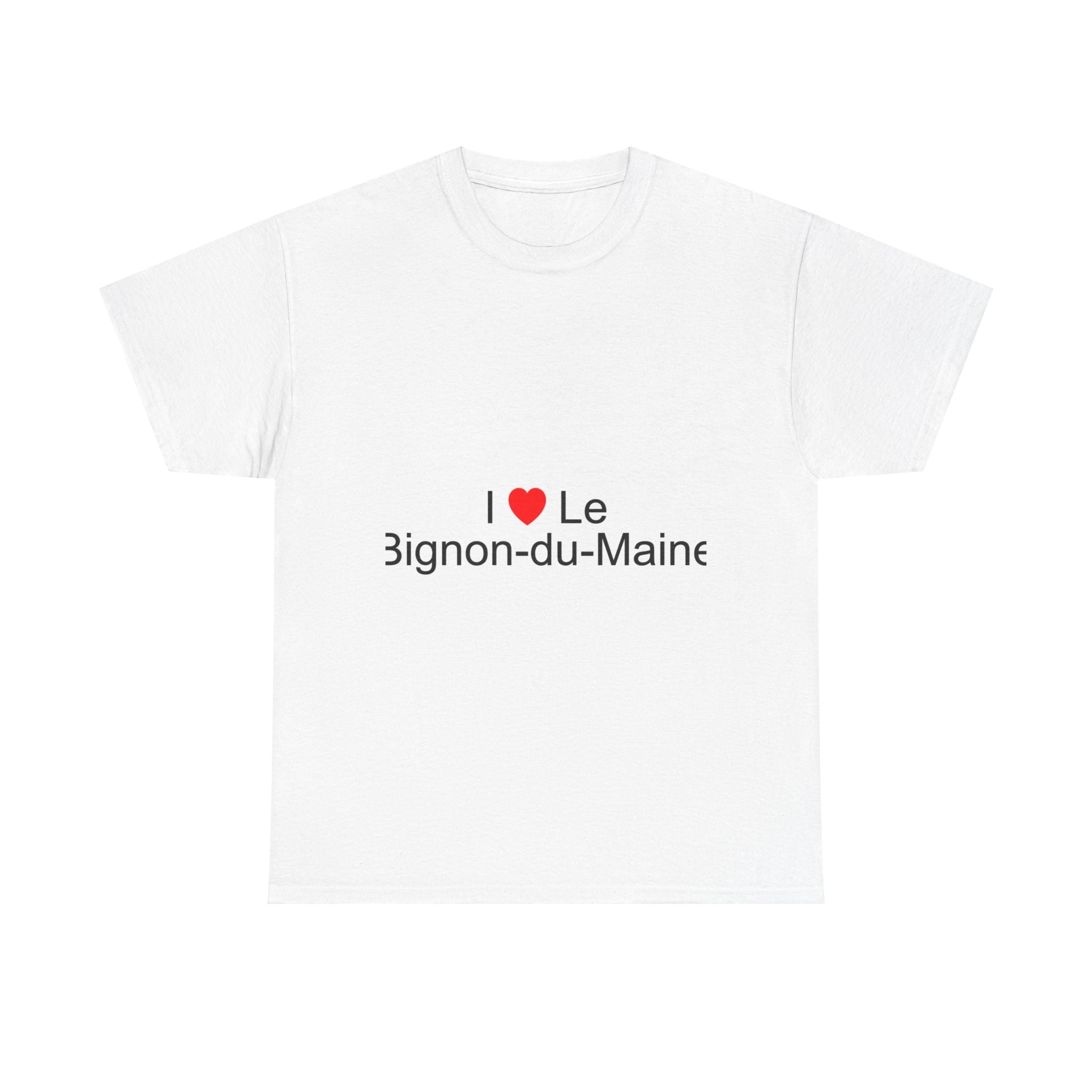 T-shirt I love le bignon-du-maine