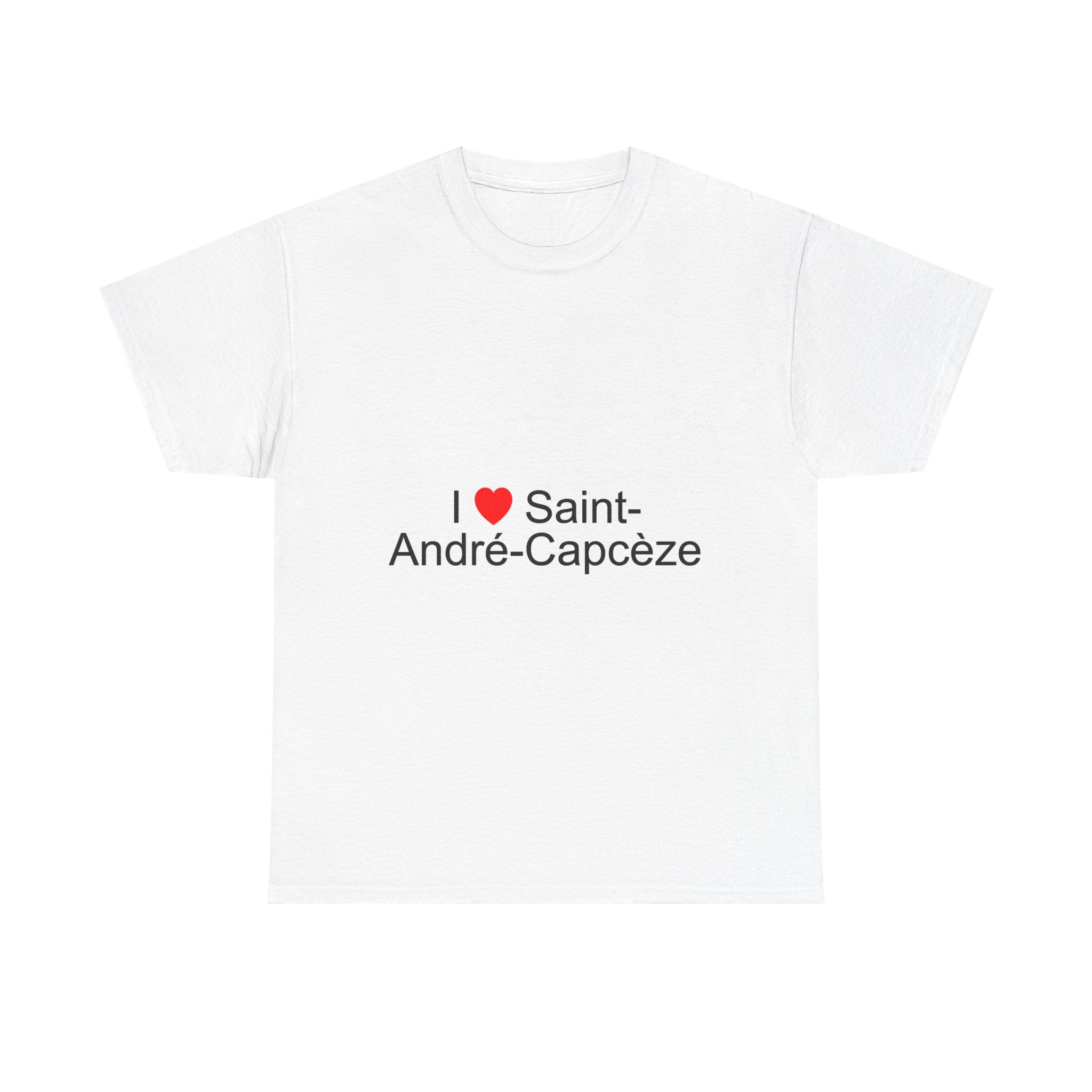T-shirt I love saint-andré-capcèze