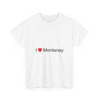 T-shirt I love Montanay
