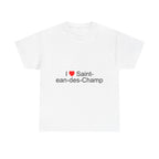 T-shirt I love Saint-Jean-des-Champs