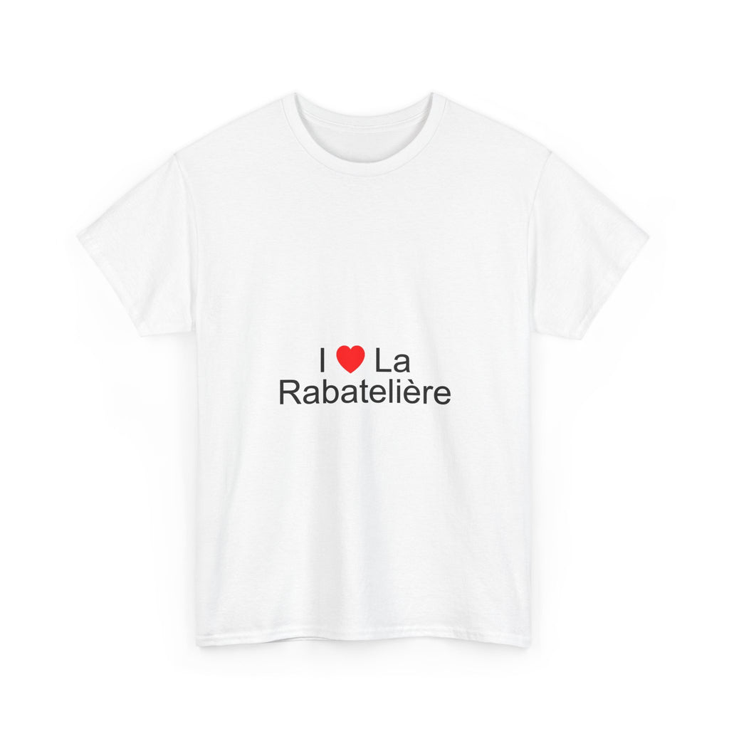 T-shirt I love la rabatelière