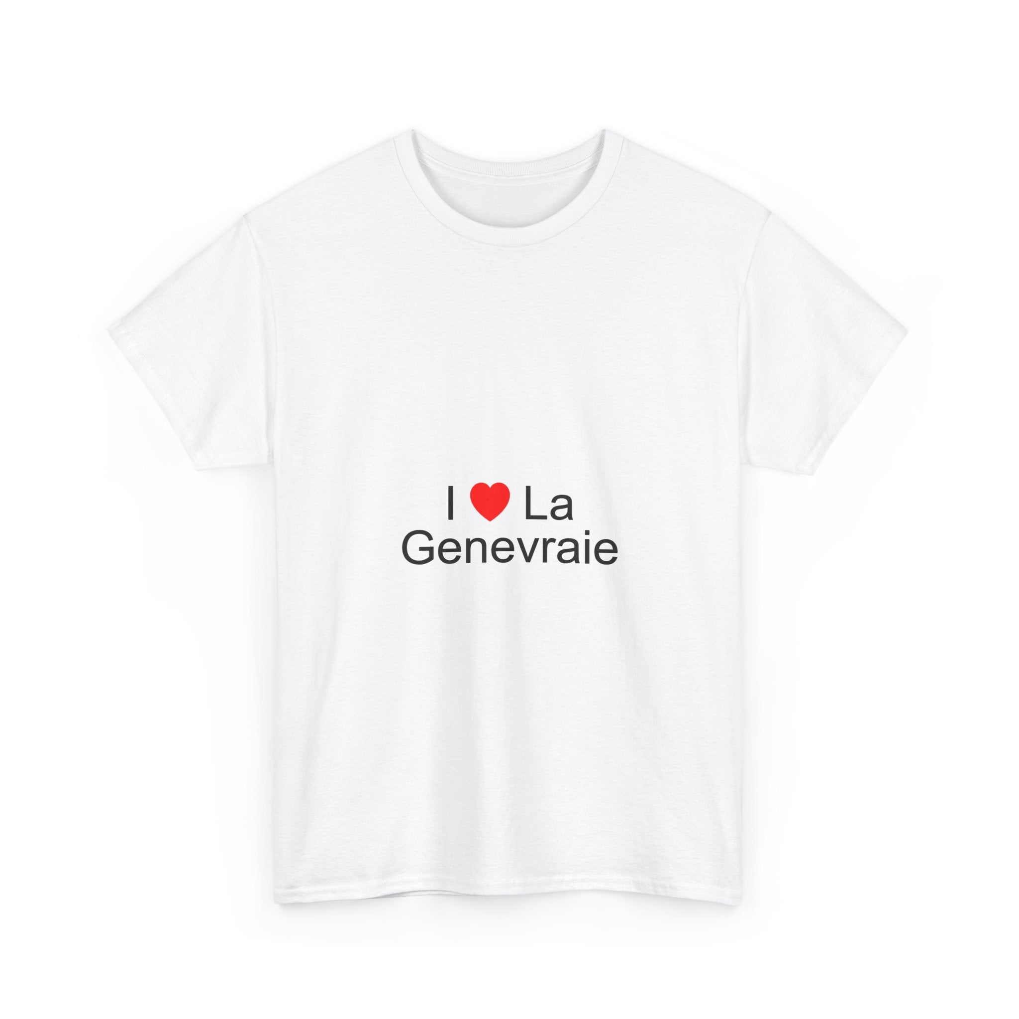 T-shirt I love la genevraie