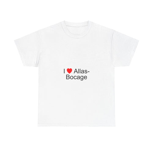 T-shirt I love allas-bocage