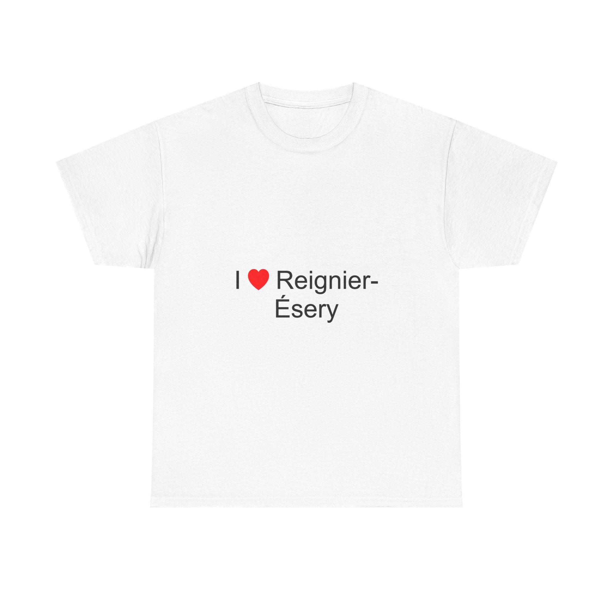 T-shirt I love reignier-ésery