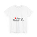 T-shirt I love dhuys et morin-en-brie