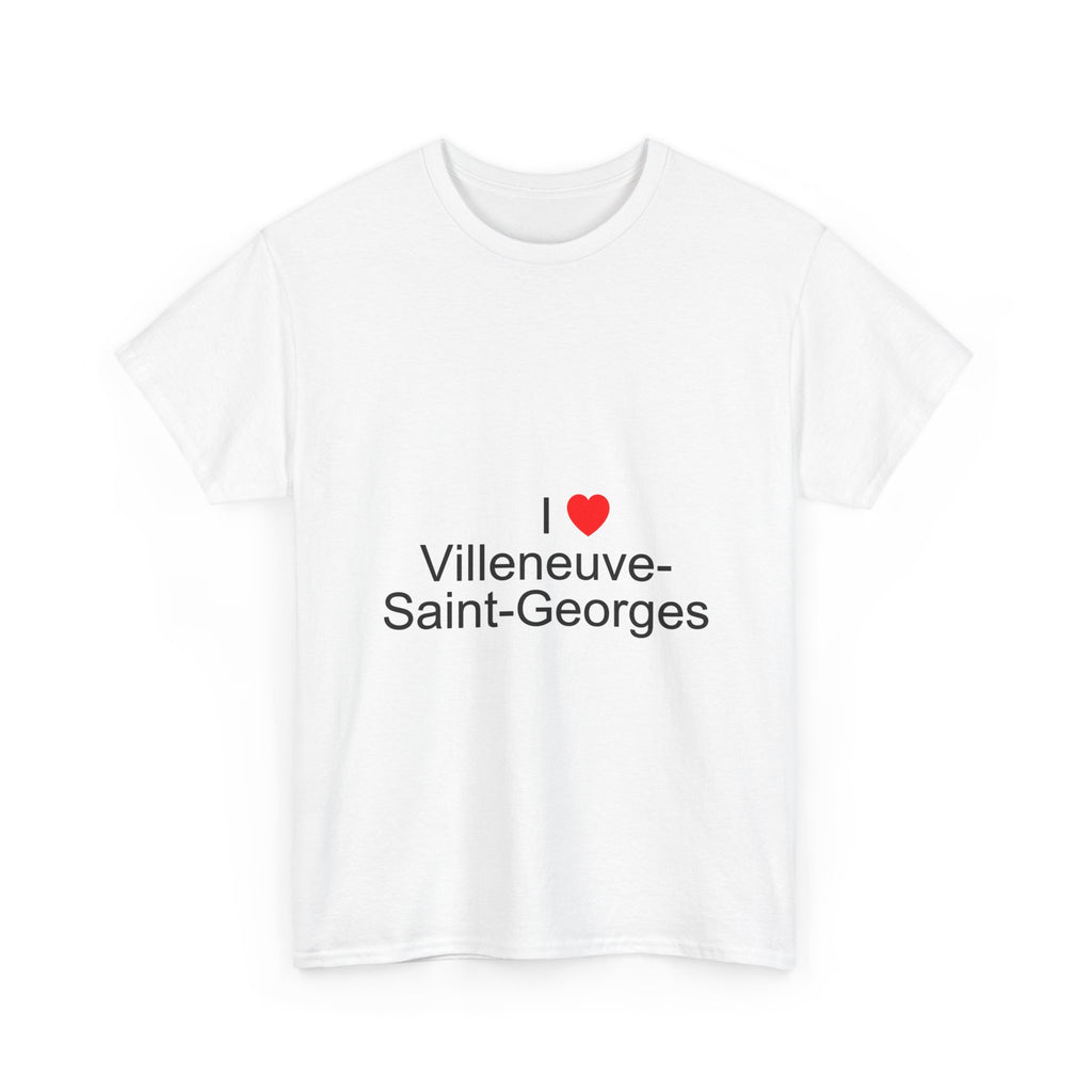 T-shirt I love villeneuve-saint-georges
