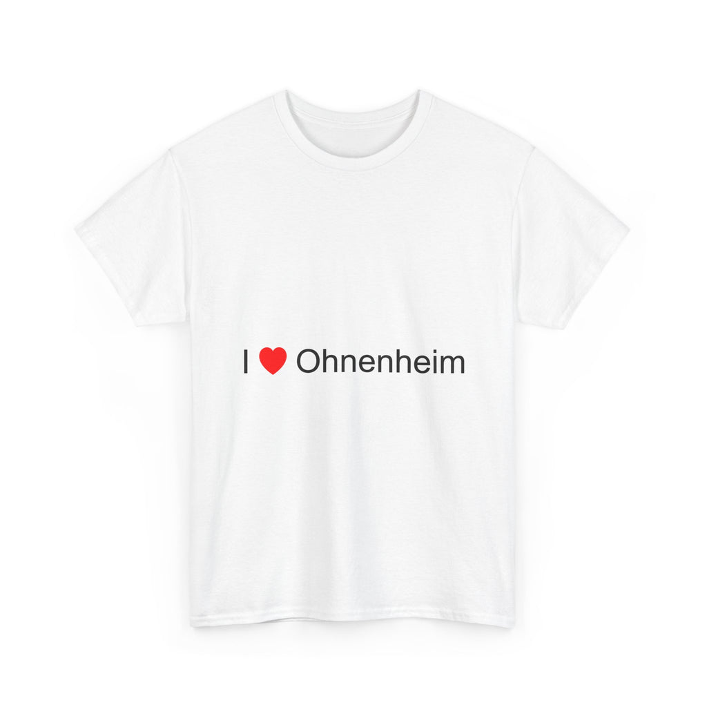 T-shirt I love ohnenheim