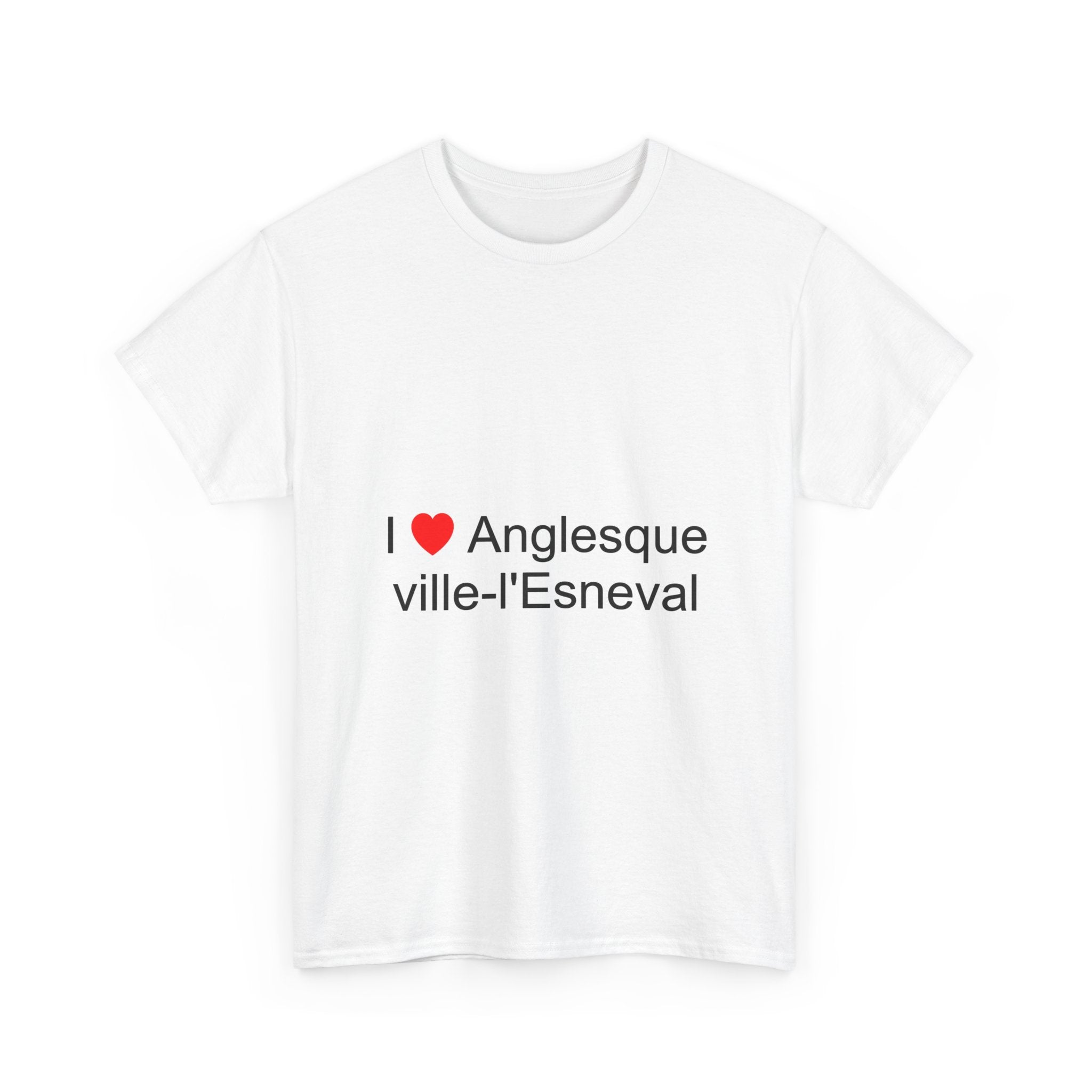 T-shirt I love anglesqueville-l'esneval
