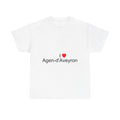 T-shirt I love agen-d'aveyron