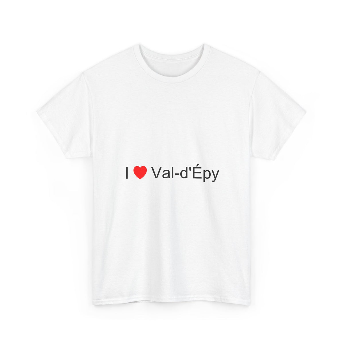 T-shirt I love val-d'épy