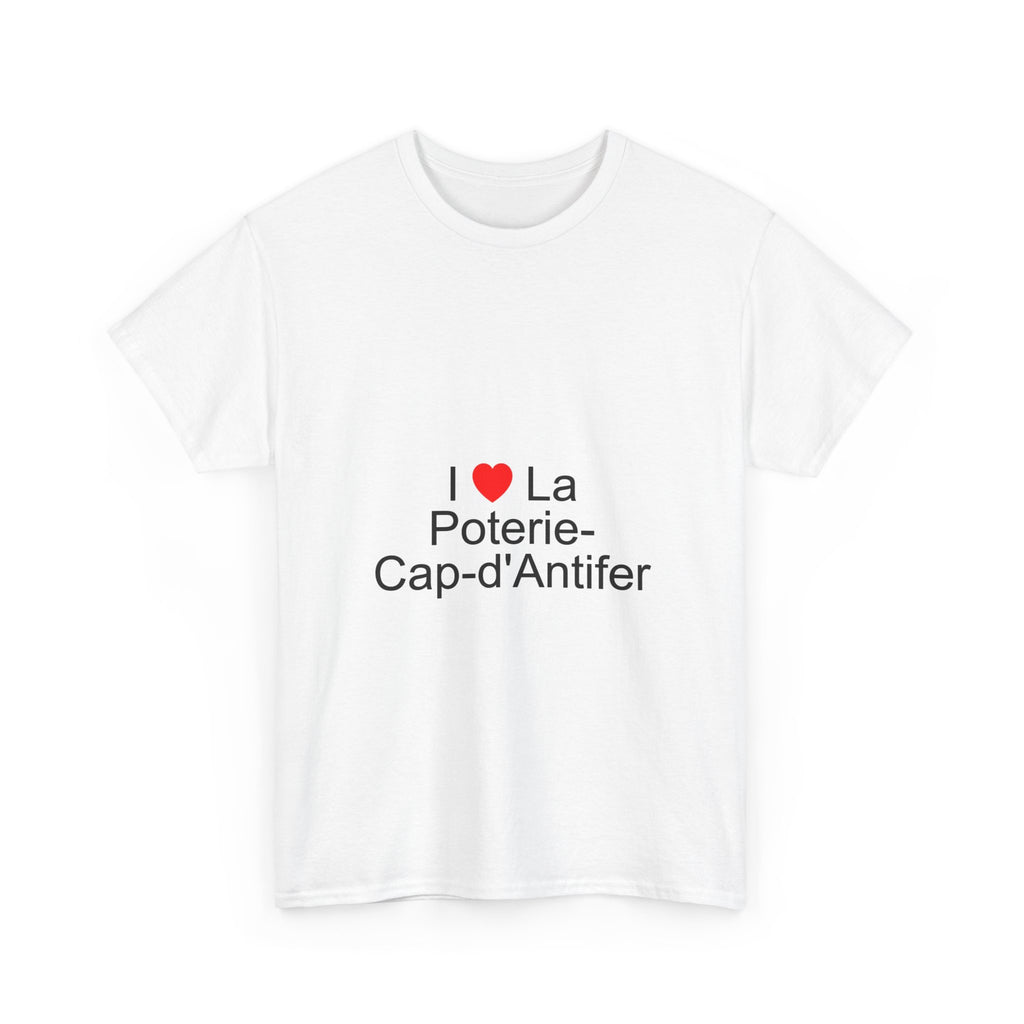 T-shirt I love la poterie-cap-d'antifer