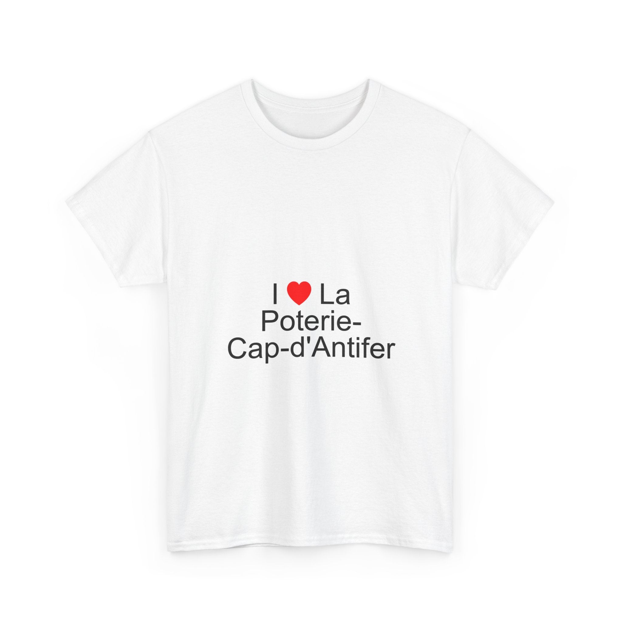 T-shirt I love la poterie-cap-d'antifer