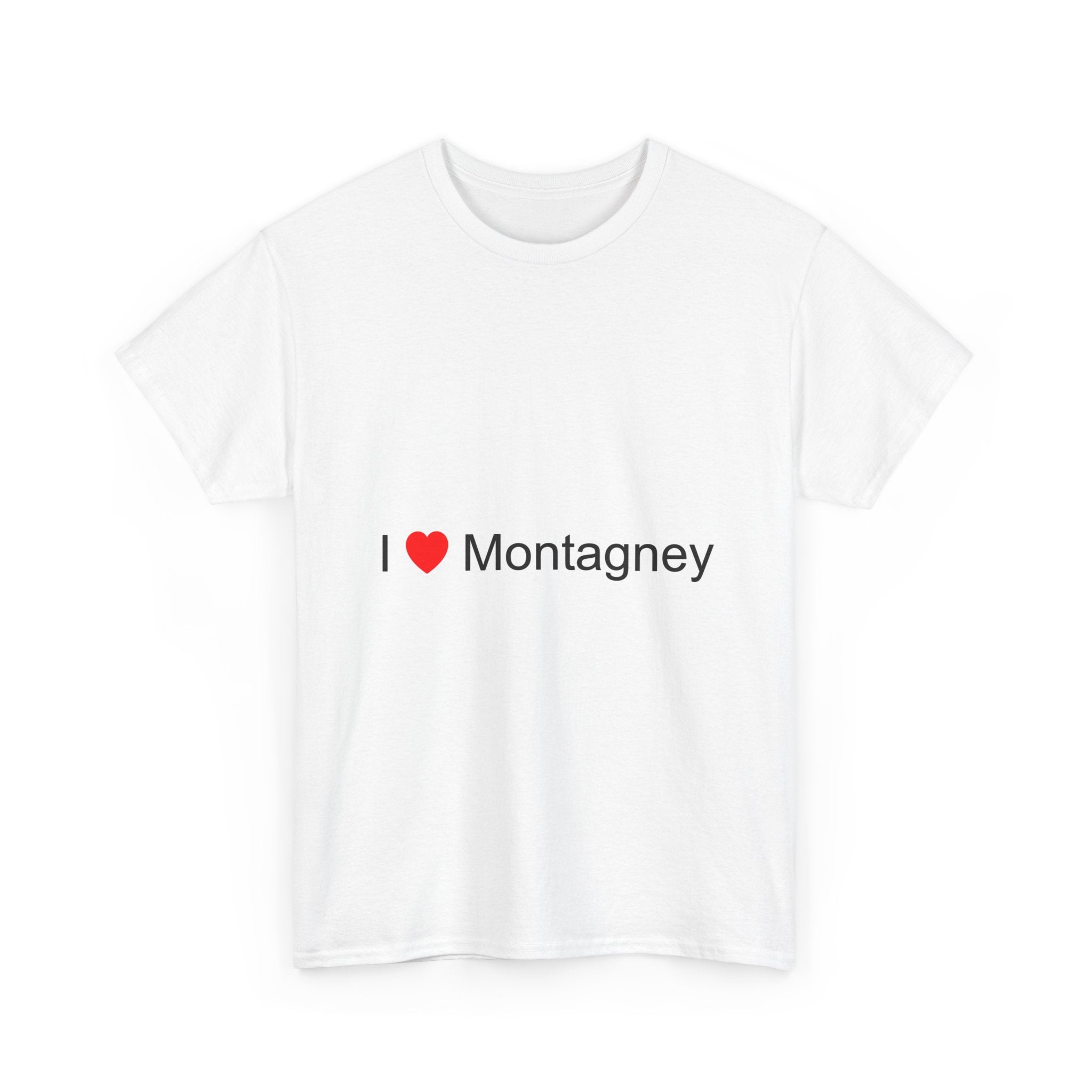T-shirt I love montagney