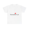 T-shirt I love erquinghem-lys