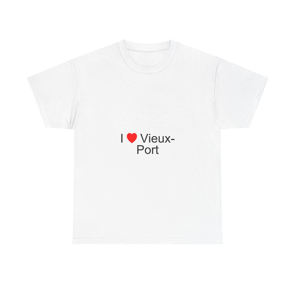 T-shirt I love vieux-port